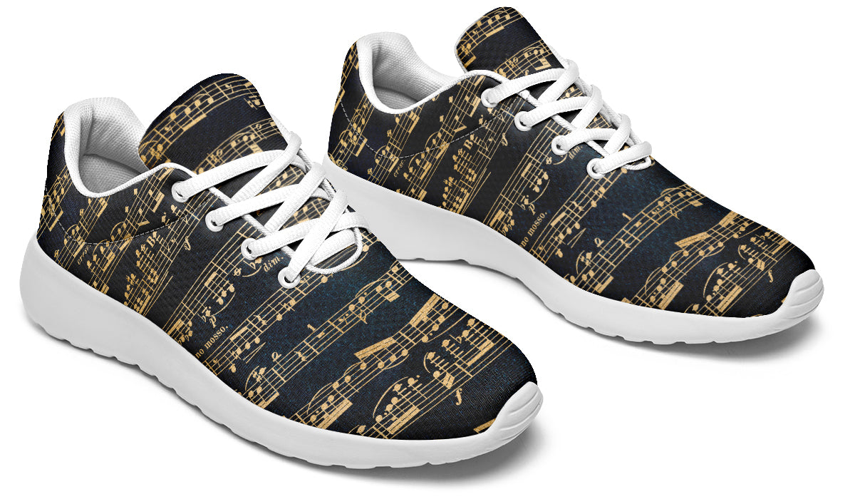 Golden Music Sneakers