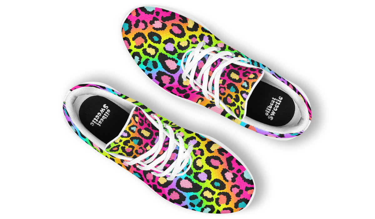 Rainbow Leopard Sneakers