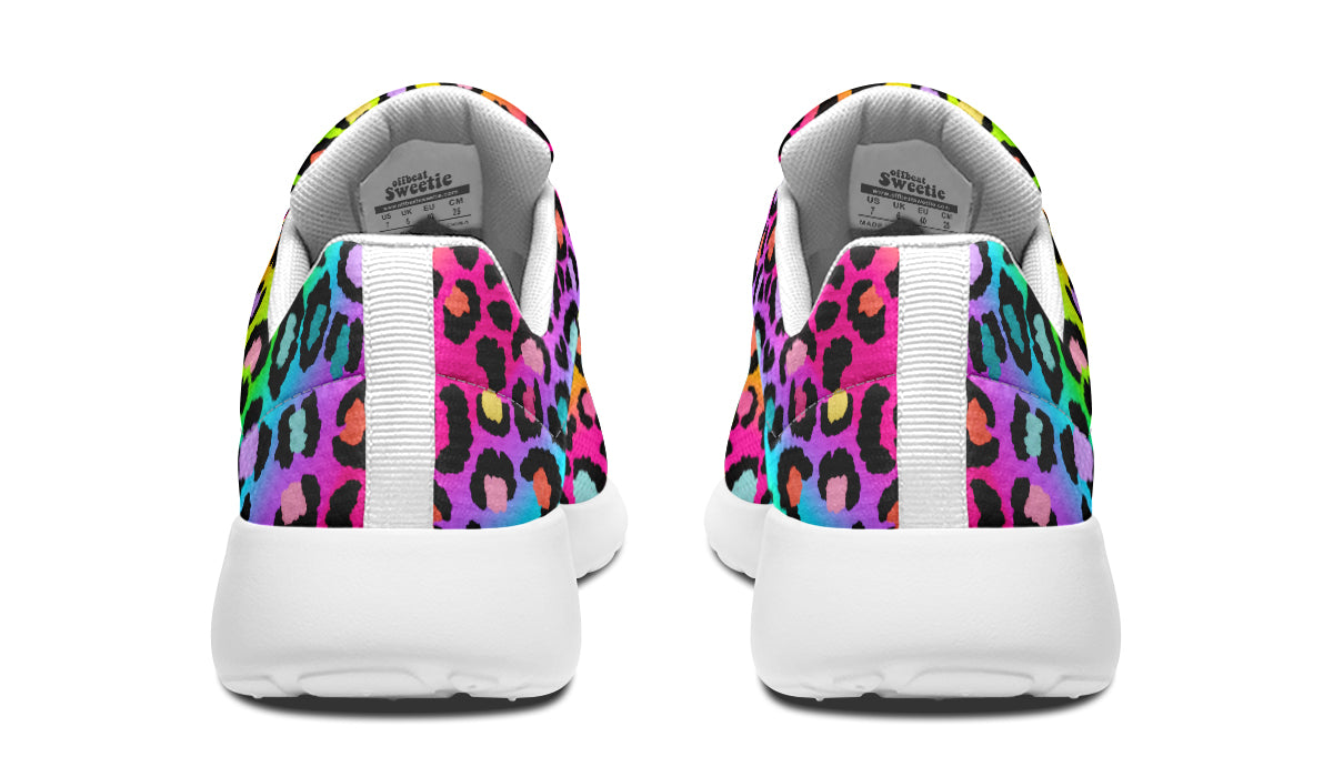 Rainbow Leopard Sneakers