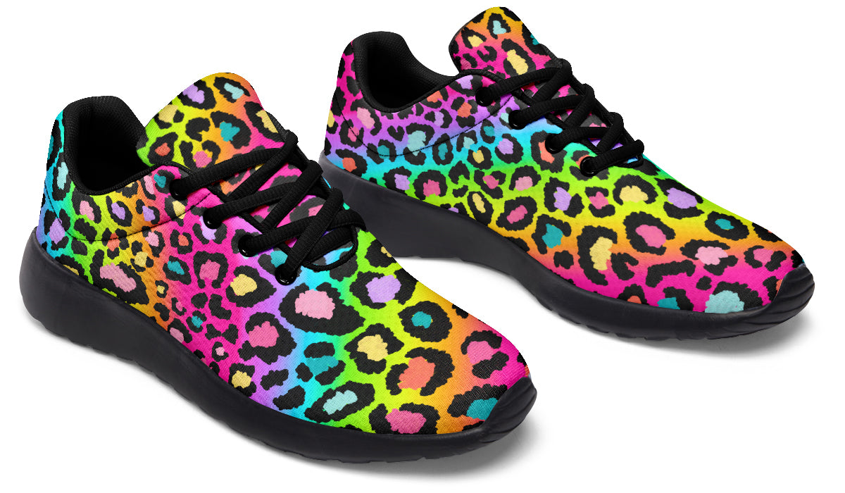 Rainbow Leopard Sneakers