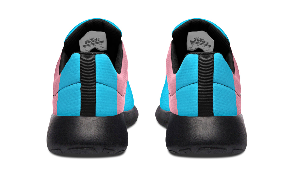 Trans Flag Sneakers