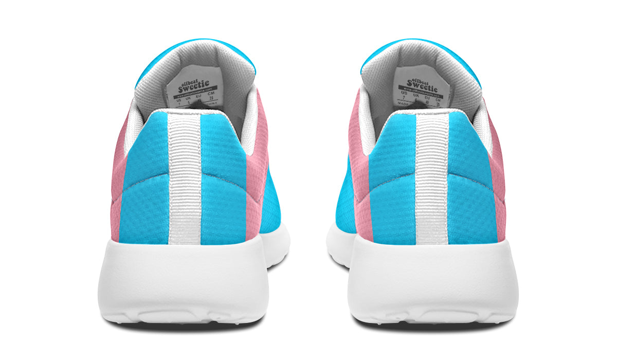 Trans Flag Sneakers