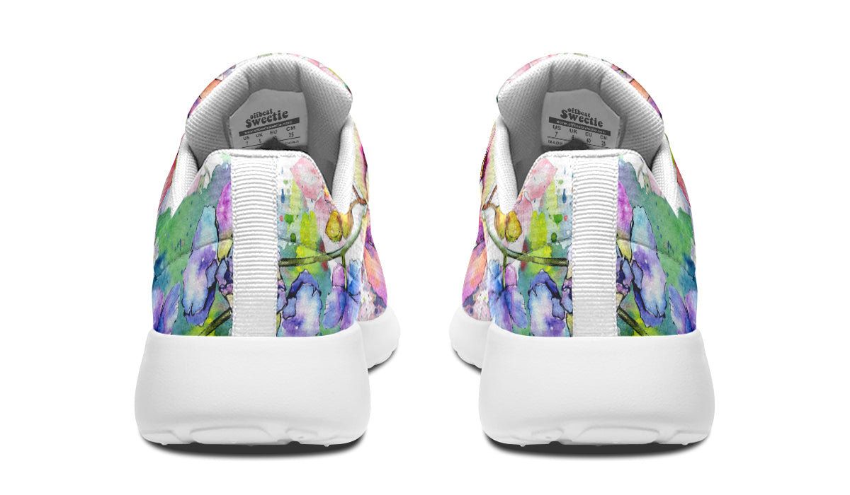 Watercolour Flowers Sneakers