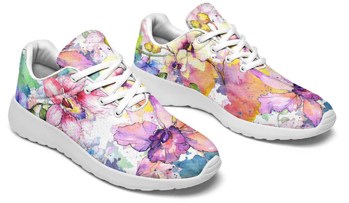 Watercolour Flowers Sneakers