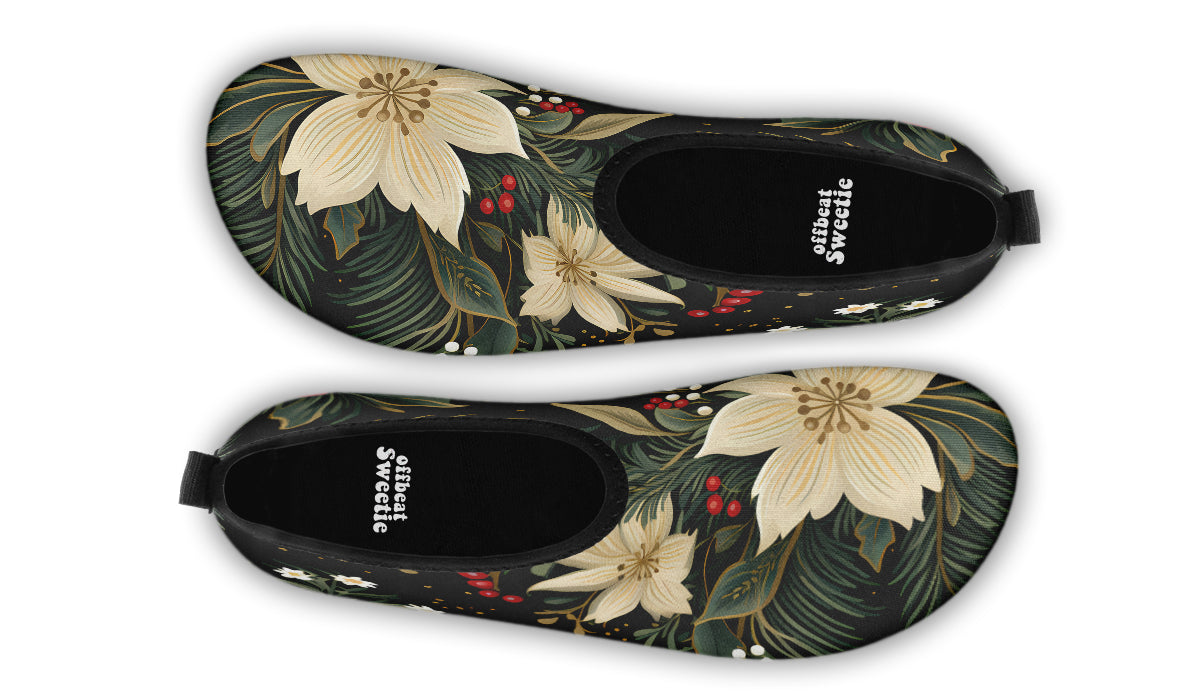 Christmas Flora Water Shoes