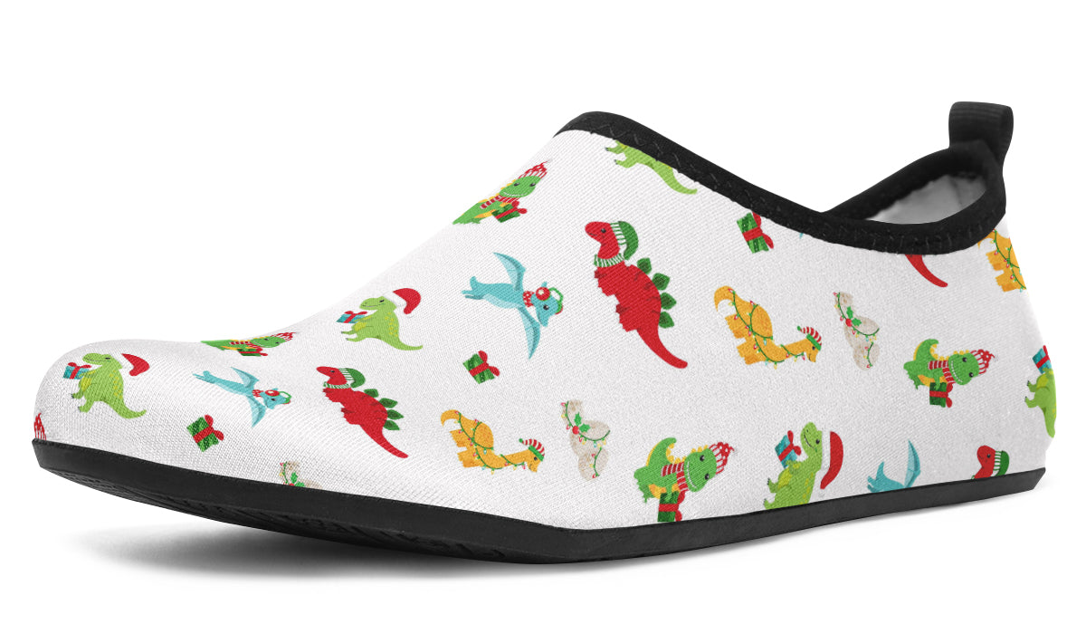 Dino Christmas Water Shoes