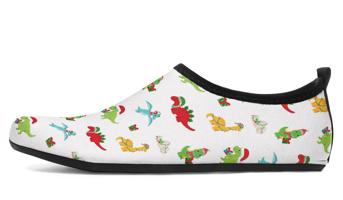 Dino Christmas Water Shoes