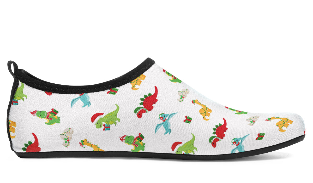 Dino Christmas Water Shoes