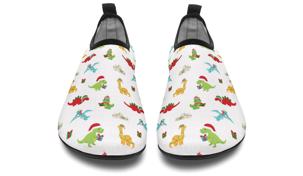 Dino Christmas Water Shoes