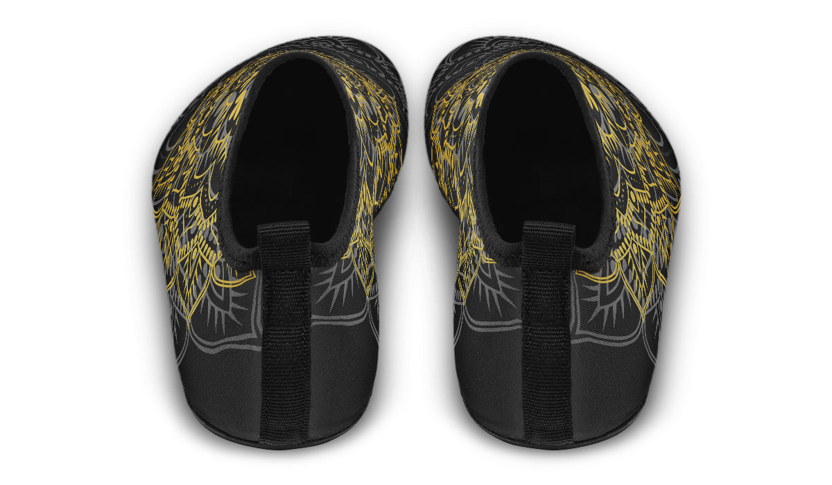 Golden Mandala Water Shoes