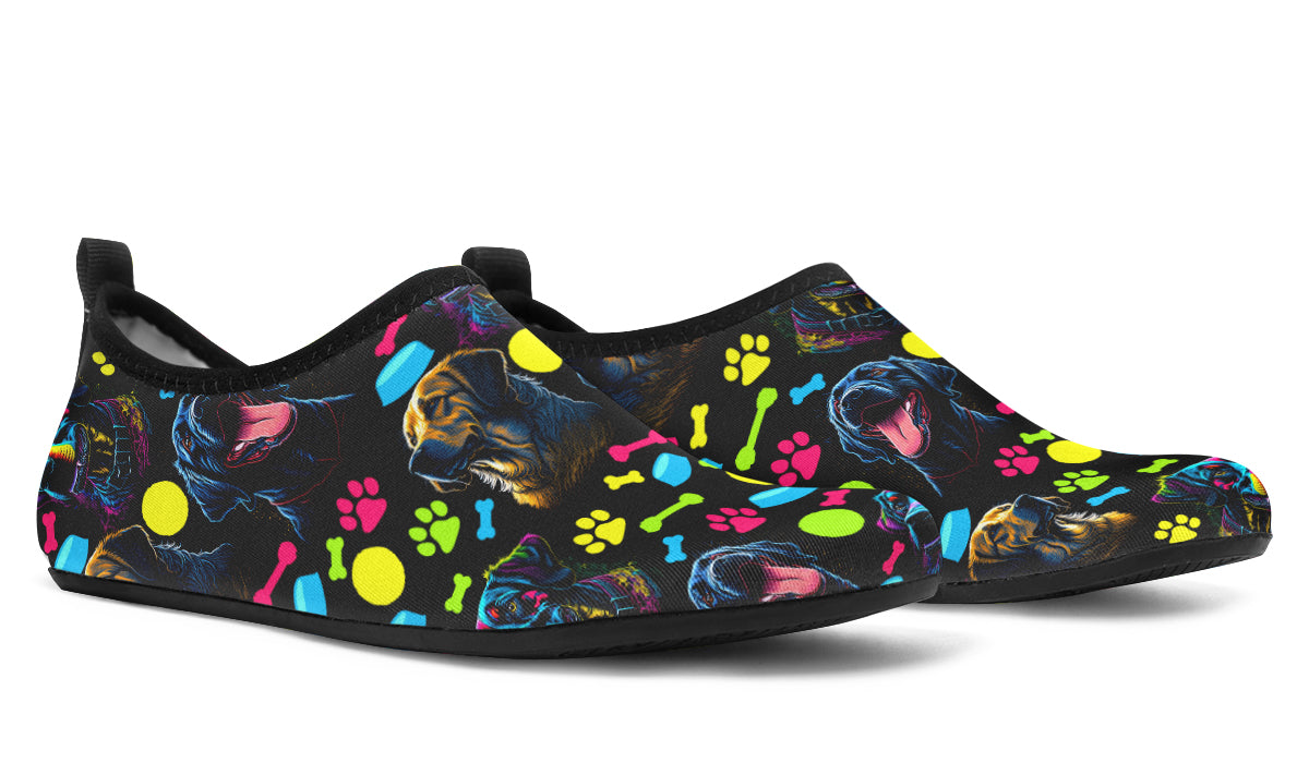 Neon Dogs Water Shoes