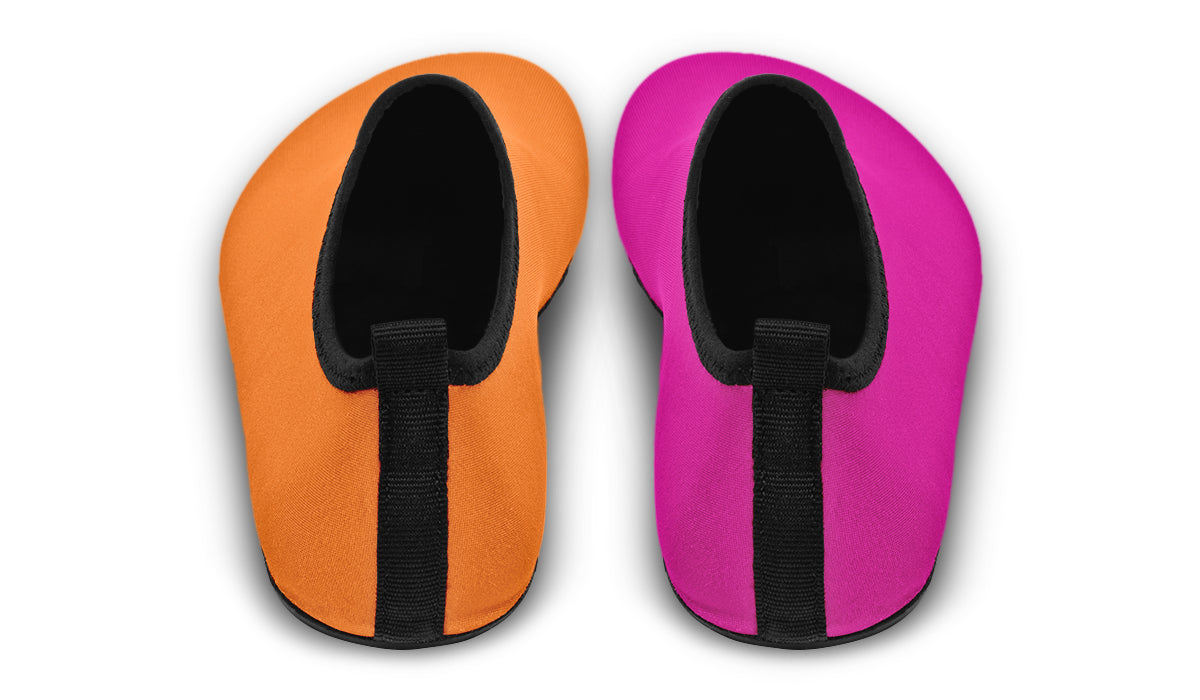 Pink And Orange Mismatch Water Shoes