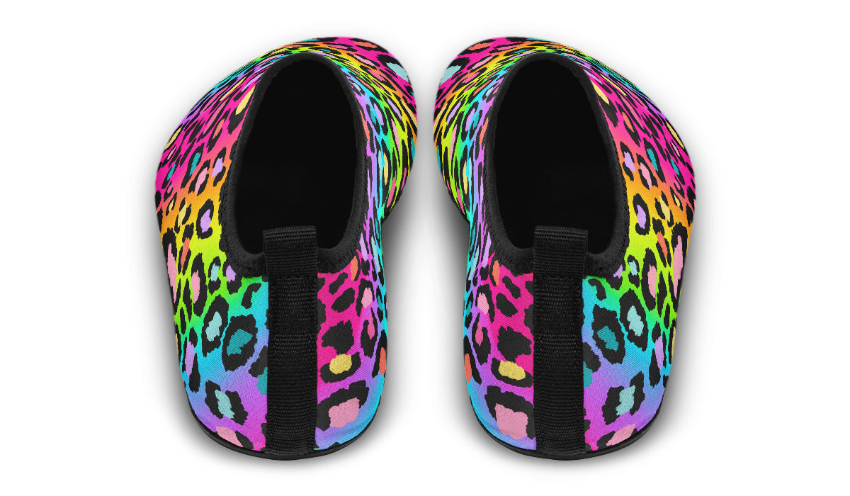 Rainbow Leopard Water Shoes