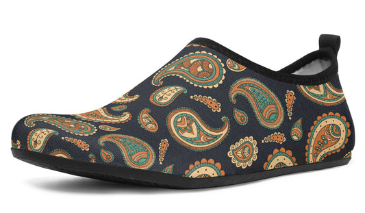 Retro Paisley Water Shoes