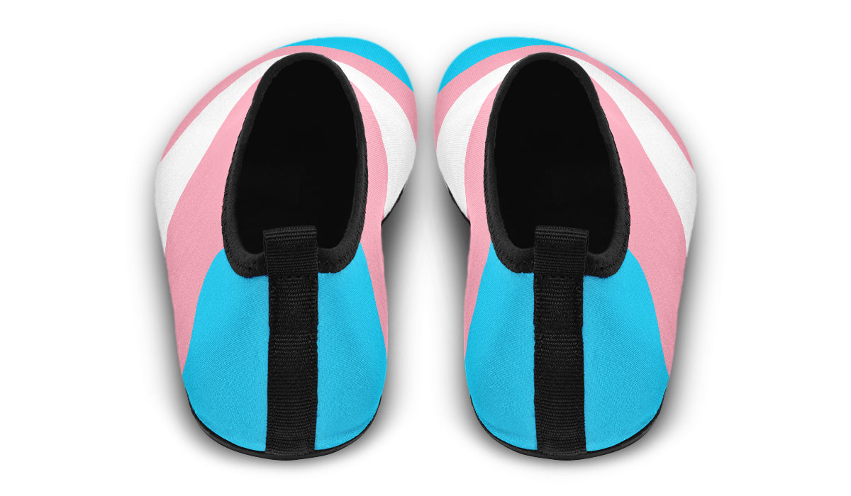 Trans Flag Water Shoes