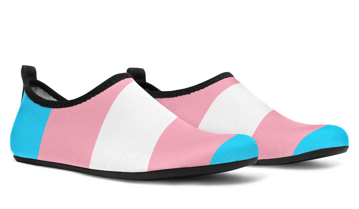 Trans Flag Water Shoes