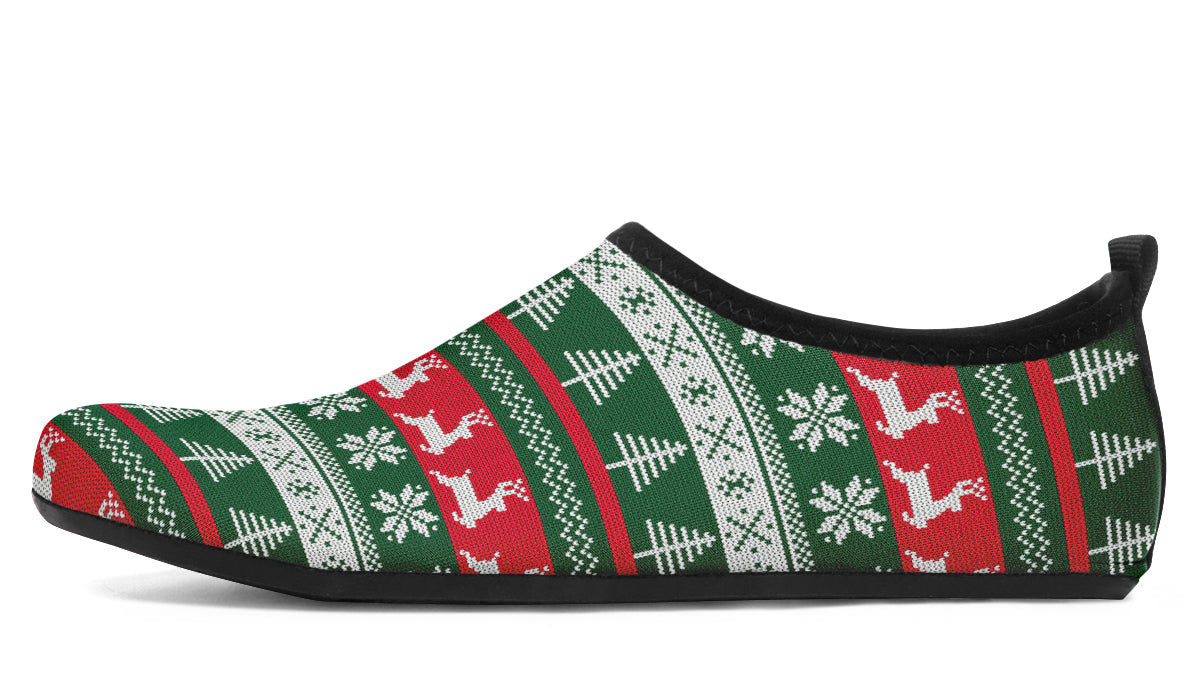 Ugly Christmas Water Shoes