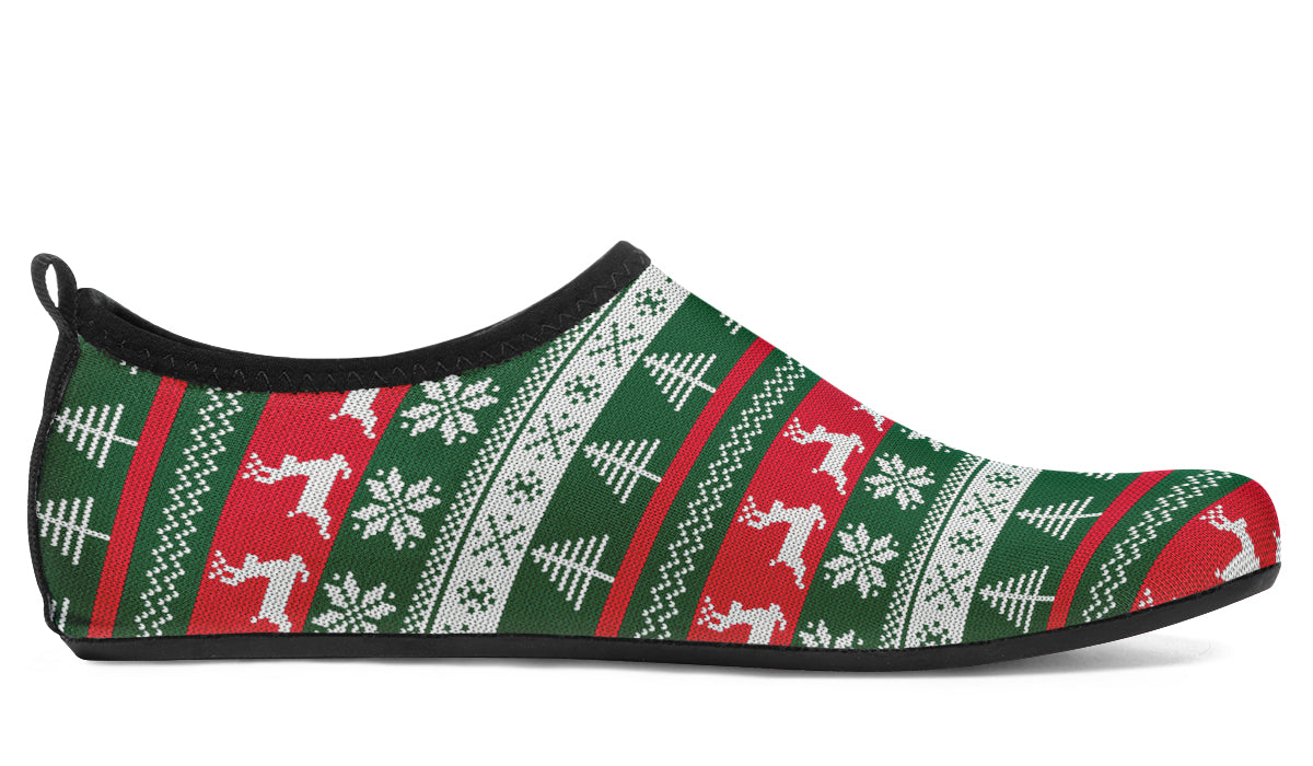 Ugly Christmas Water Shoes