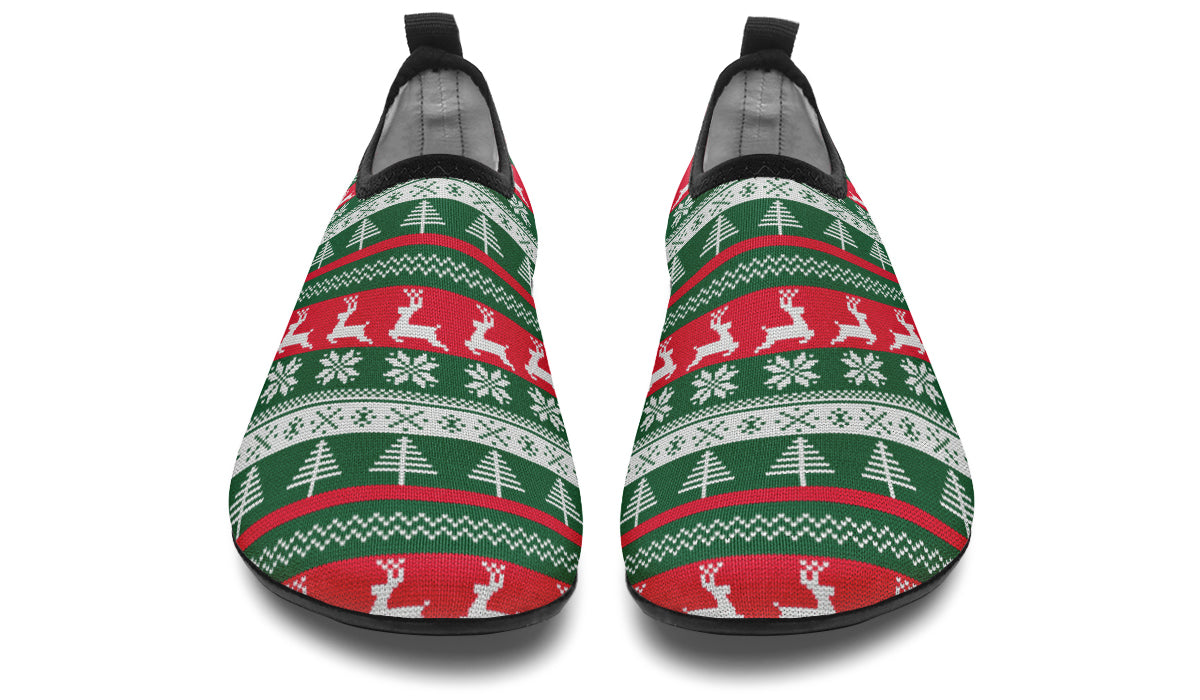 Ugly Christmas Water Shoes