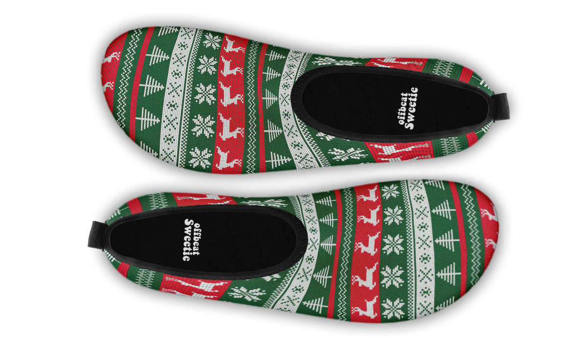 Ugly Christmas Water Shoes