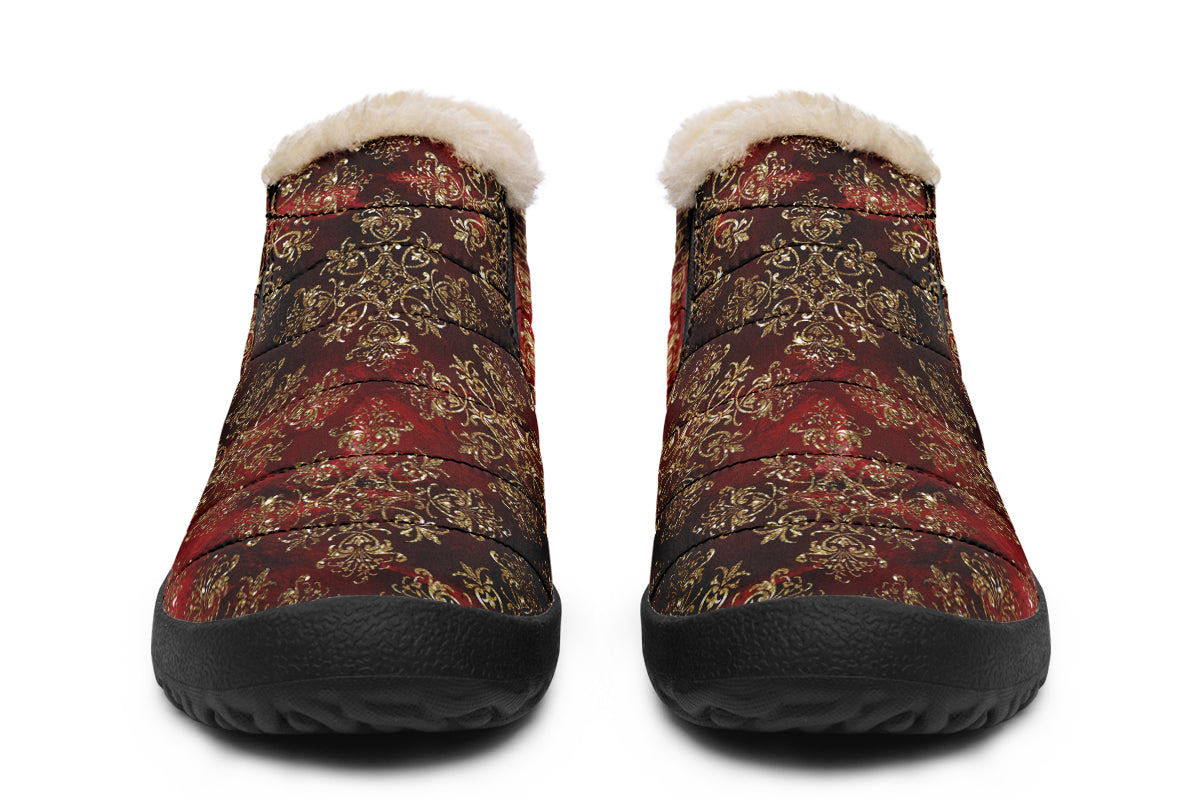 Christmas Wrapping Paper Winter Shoes