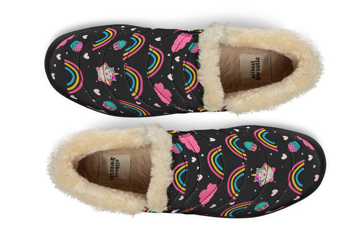 Cutesy Unicorns Winter Shoes