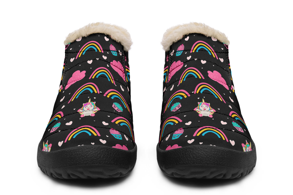 Cutesy Unicorns Winter Shoes