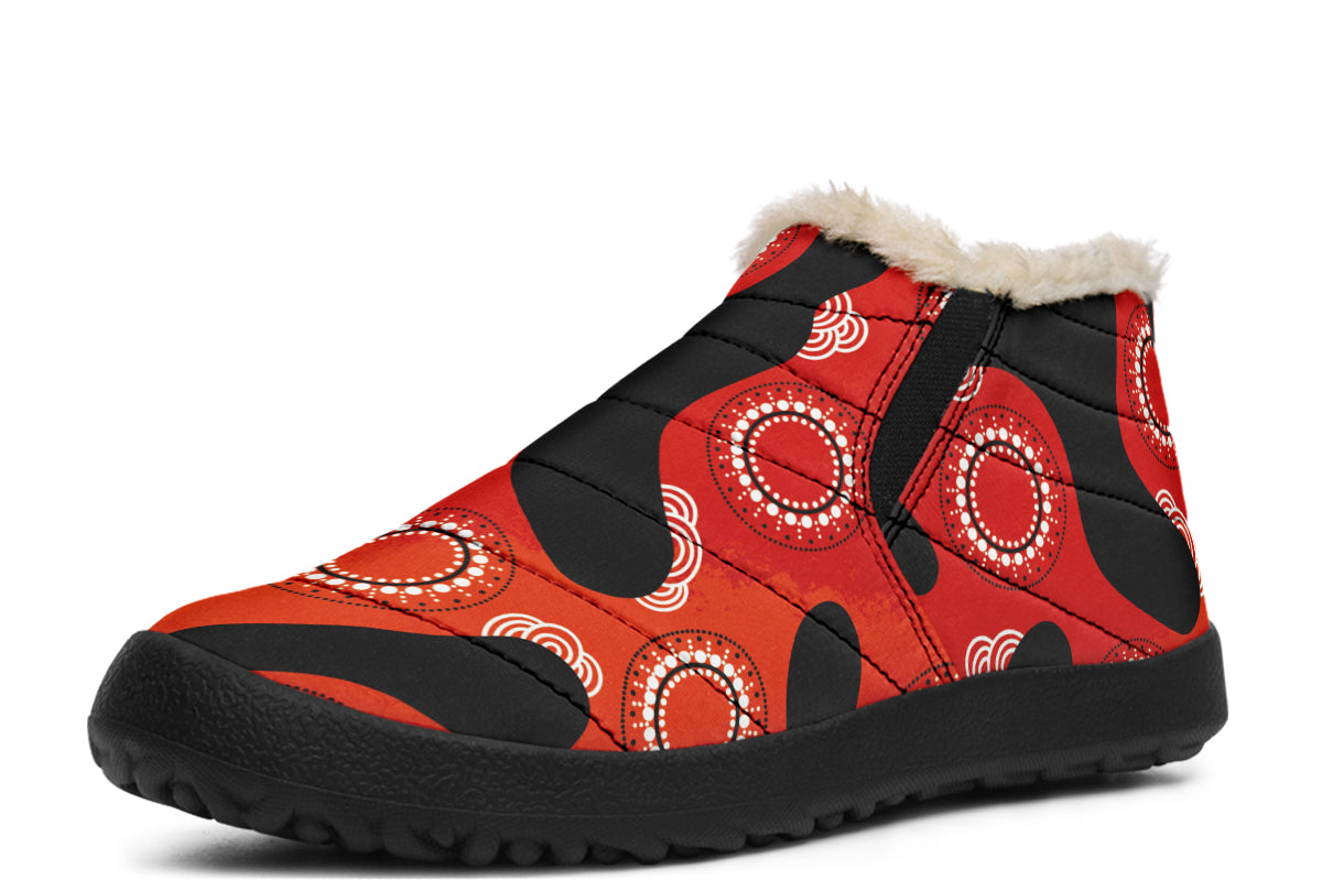 'Guwiinbarraan' Close To Fire Winter Shoes