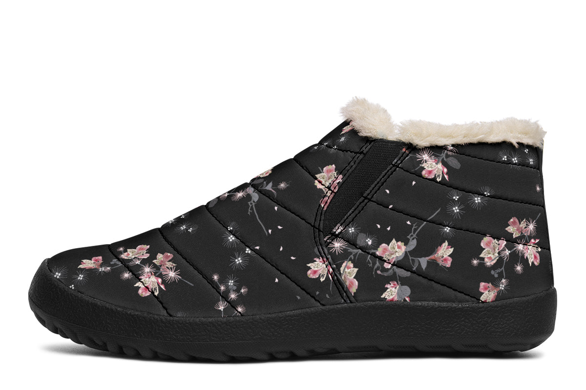 Night Garden Winter Shoes