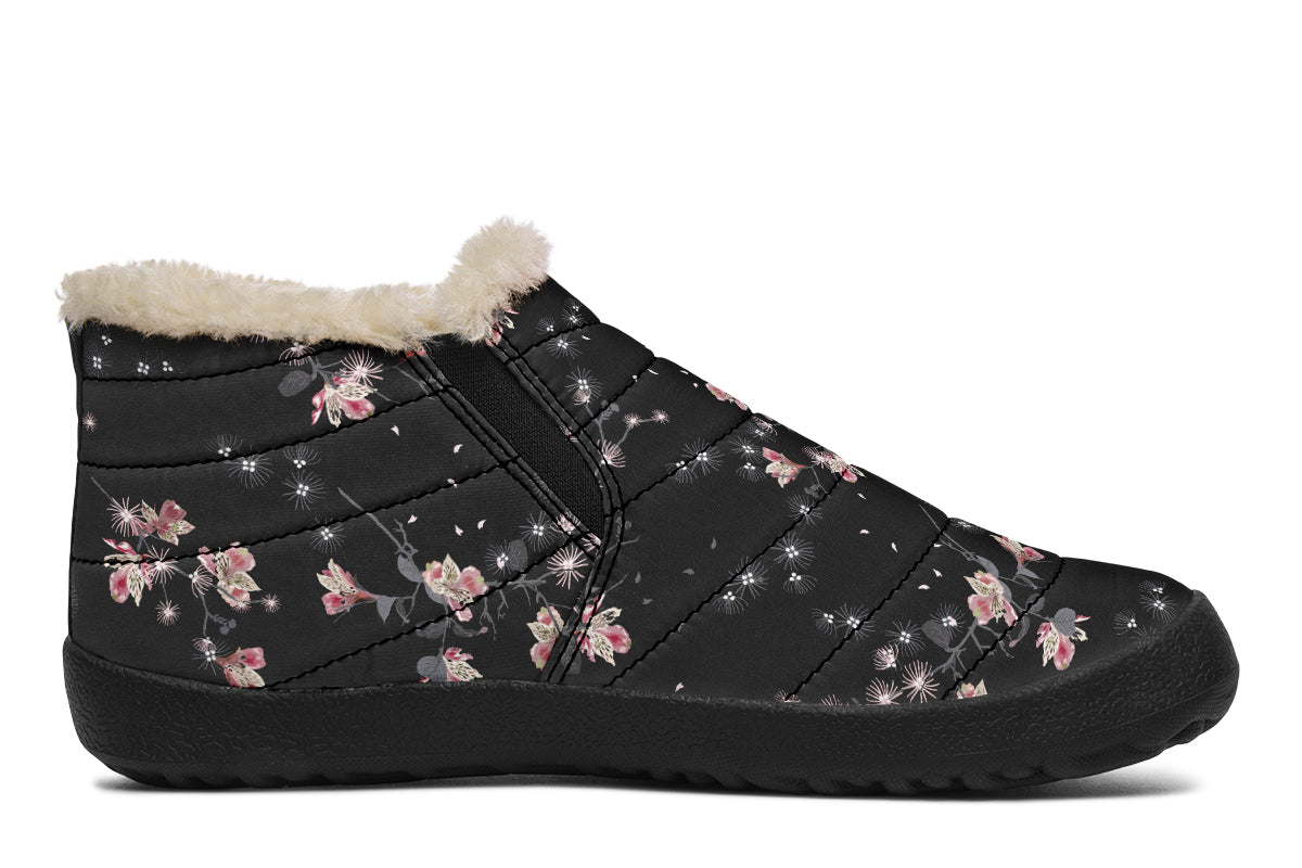 Night Garden Winter Shoes