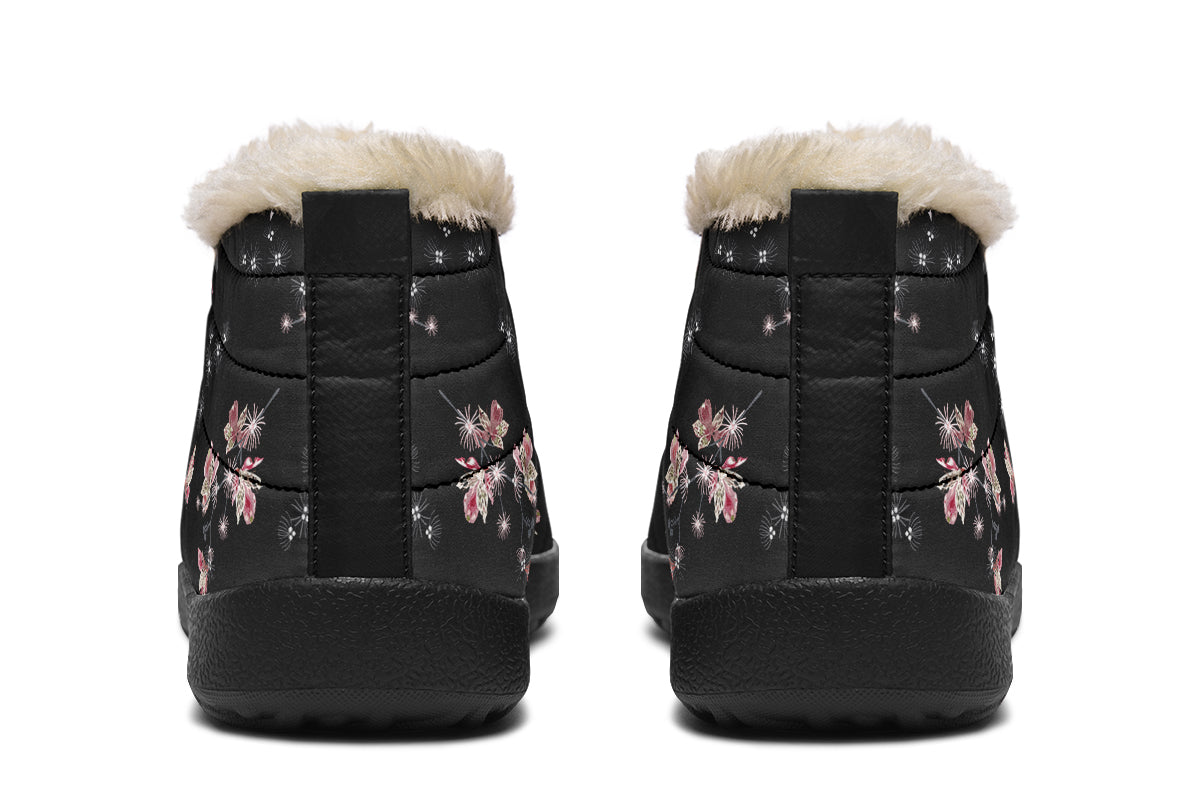 Night Garden Winter Shoes