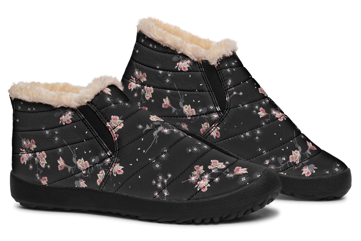 Night Garden Winter Shoes