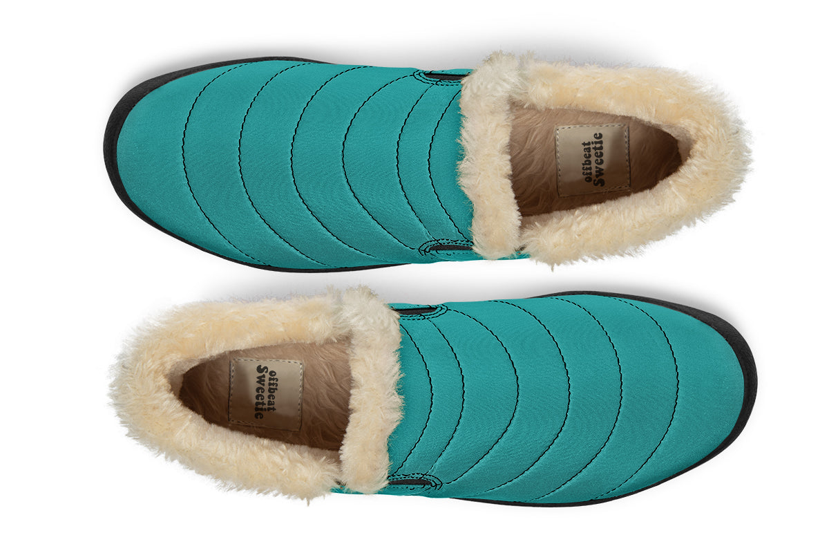 Pennyroyal Teal Winter Shoes