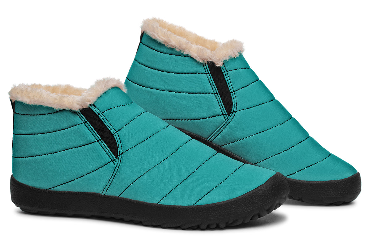 Pennyroyal Teal Winter Shoes