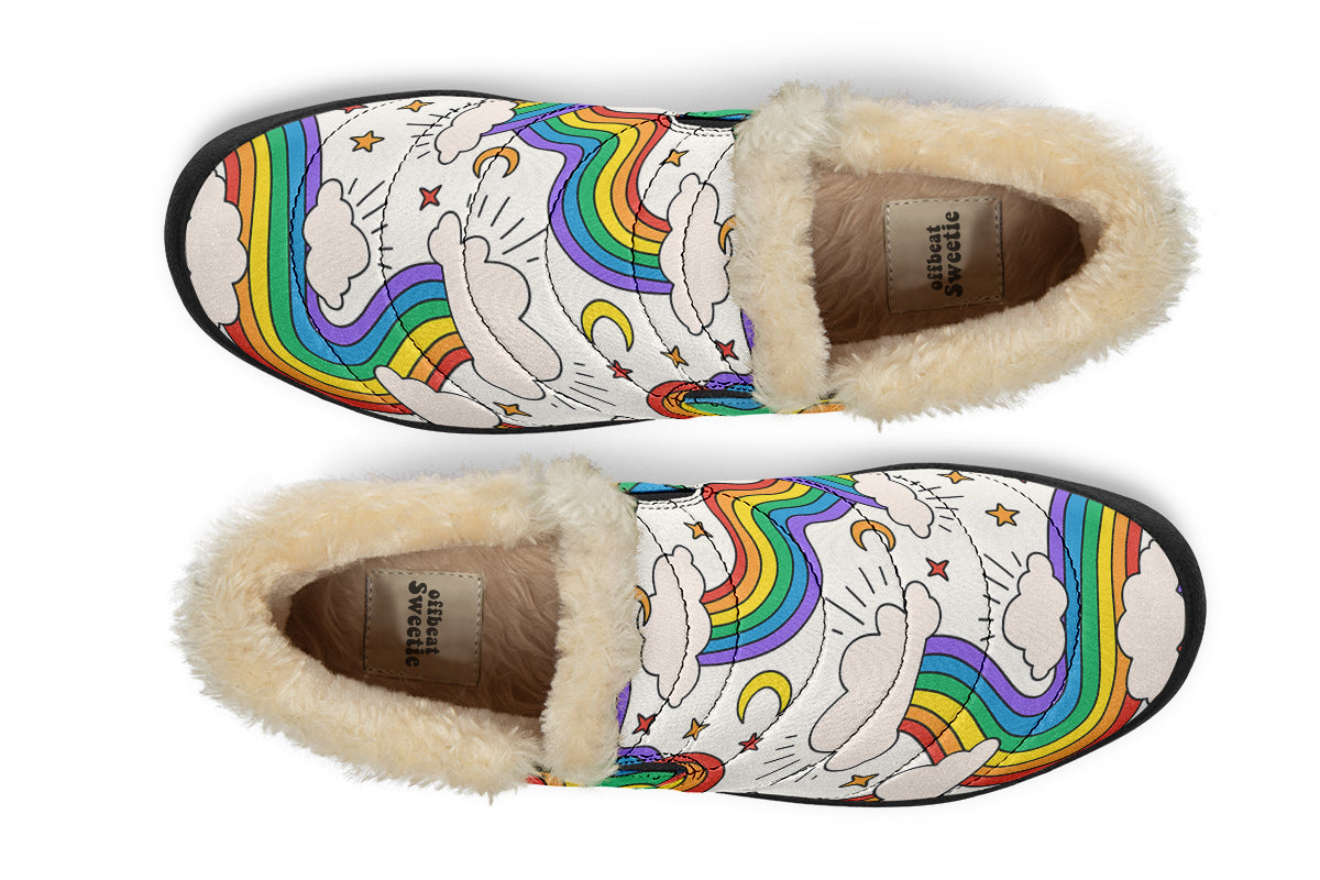 Rainbow Dreams Winter Shoes