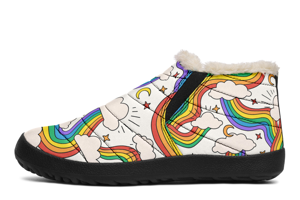 Rainbow Dreams Winter Shoes