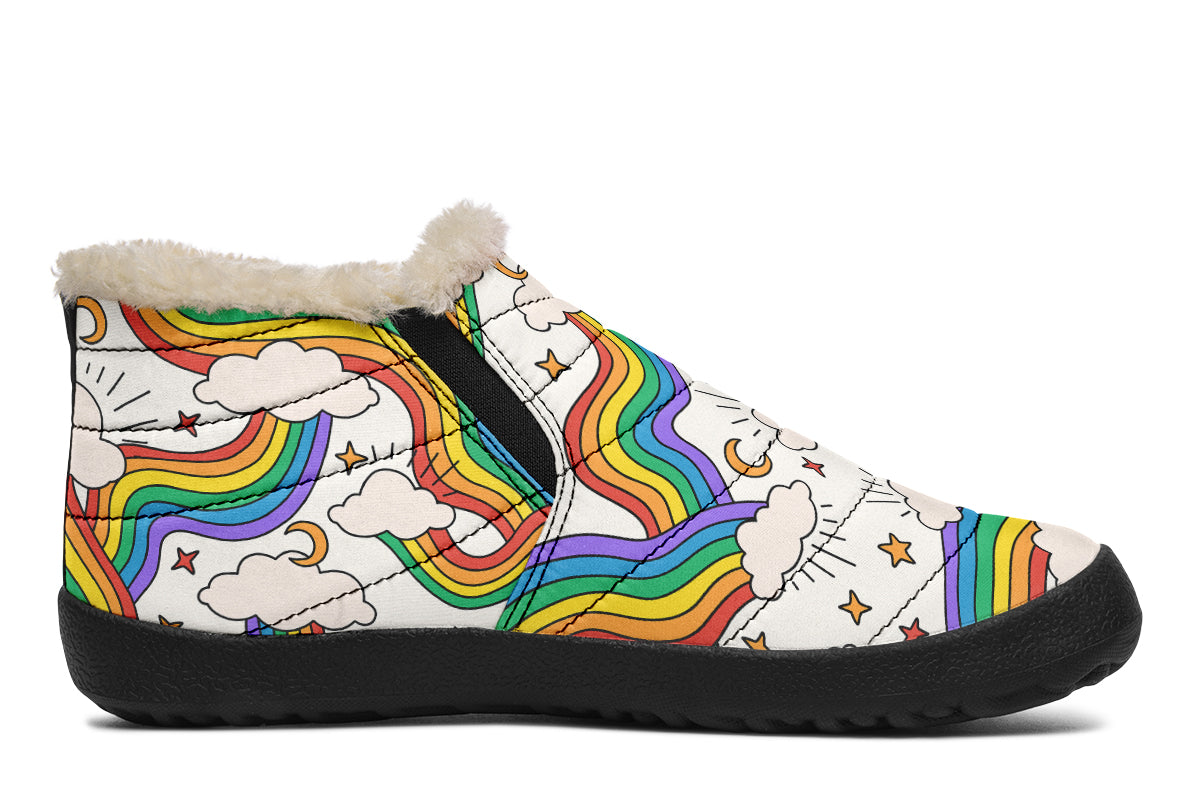 Rainbow Dreams Winter Shoes