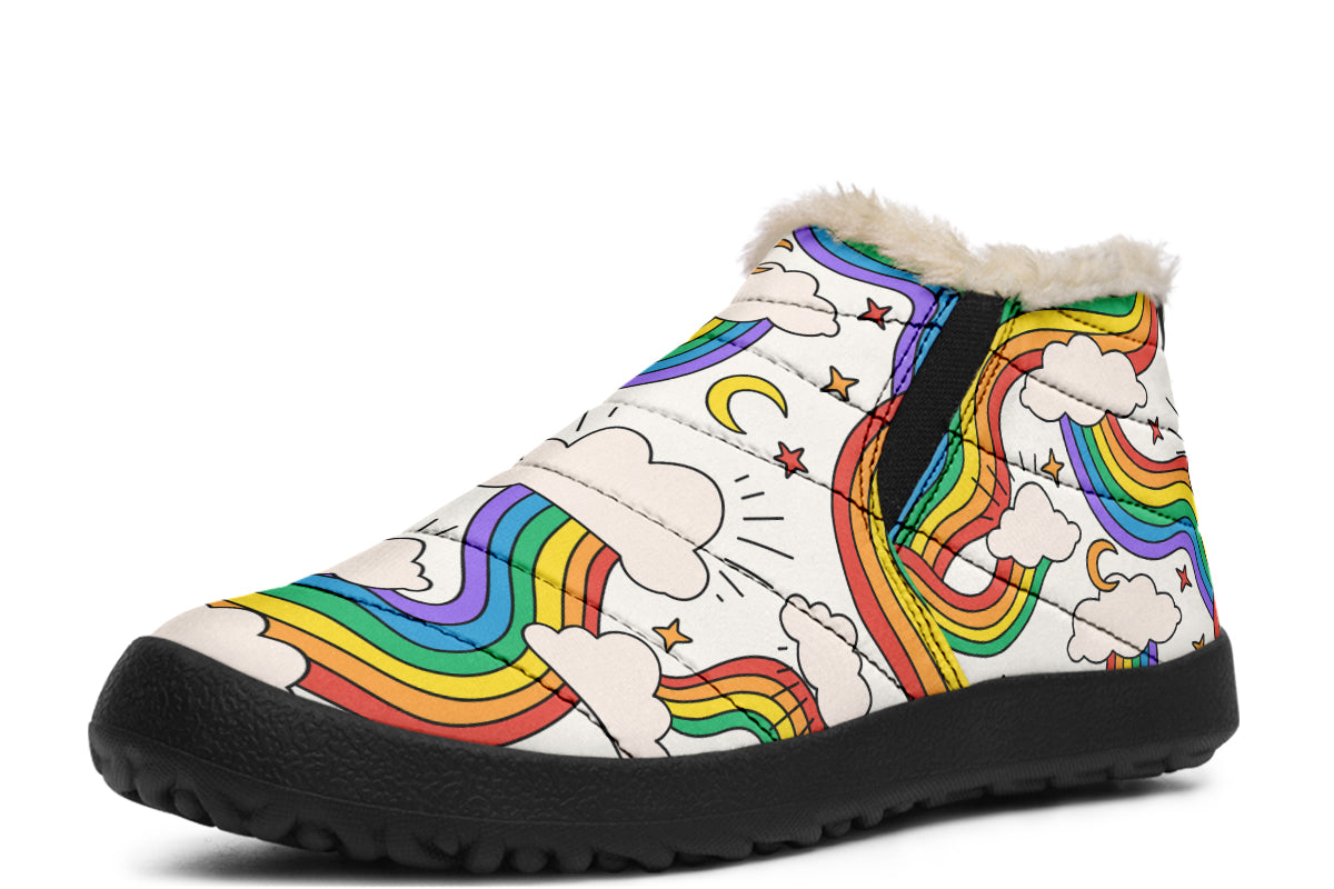 Rainbow Dreams Winter Shoes