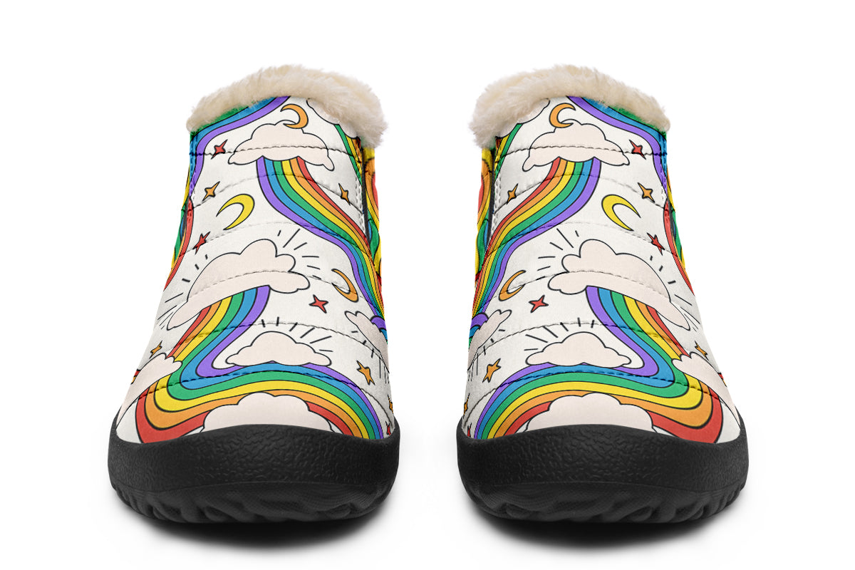 Rainbow Dreams Winter Shoes