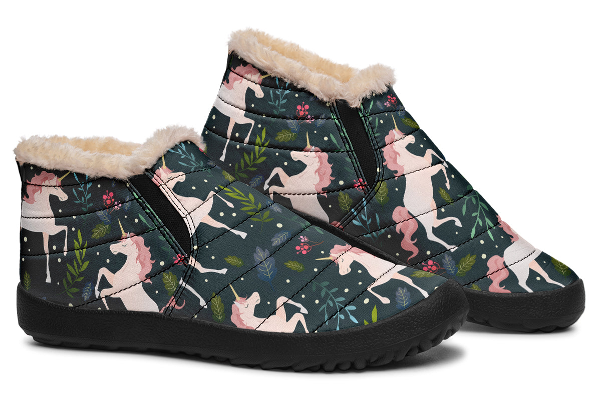 Unicorn Garden Winter Shoes