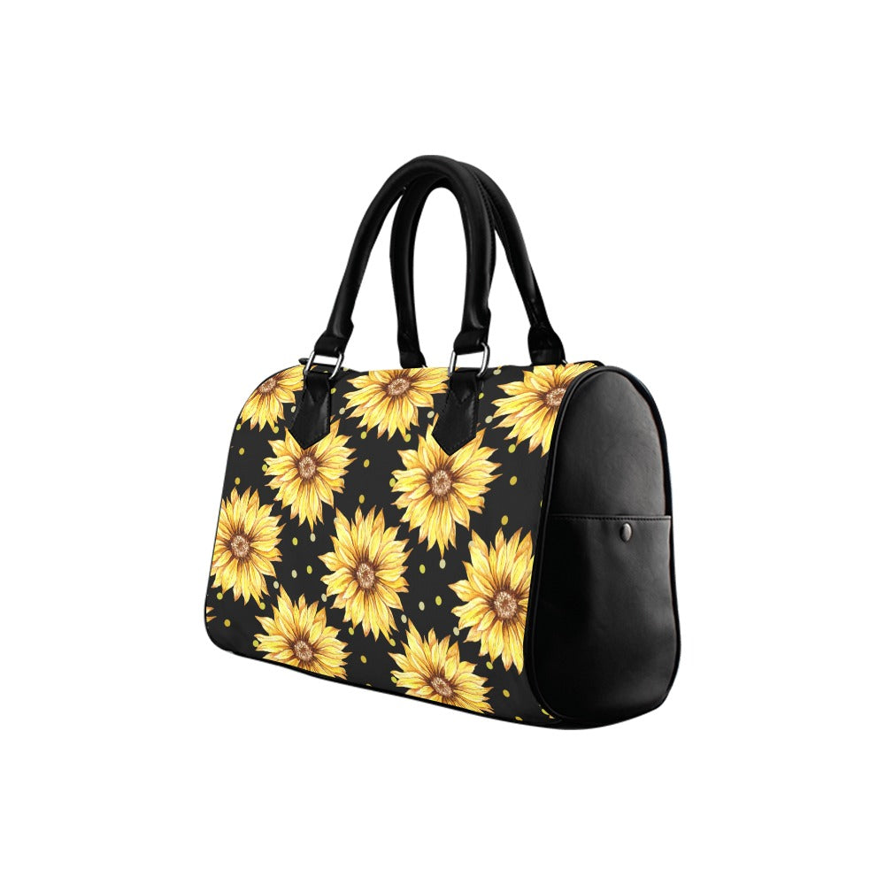 Sunflowers Boston Handbag