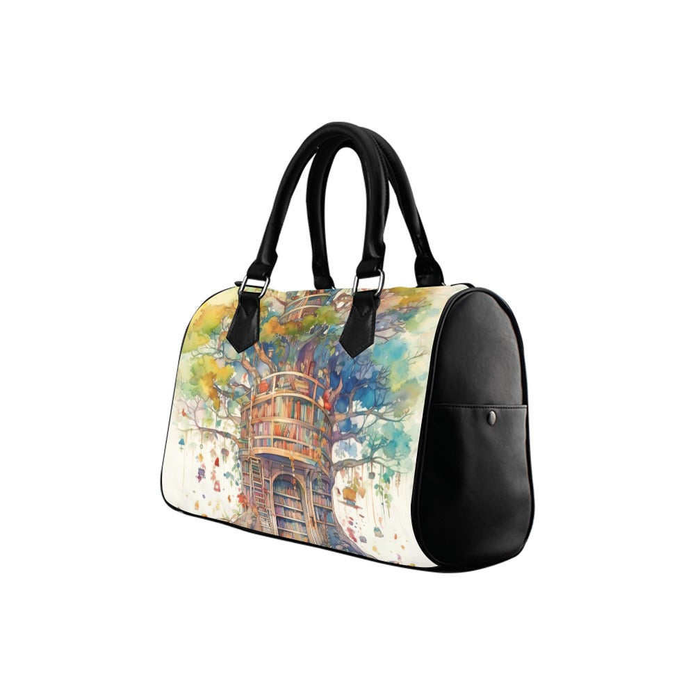 Tree Library Boston Handbag