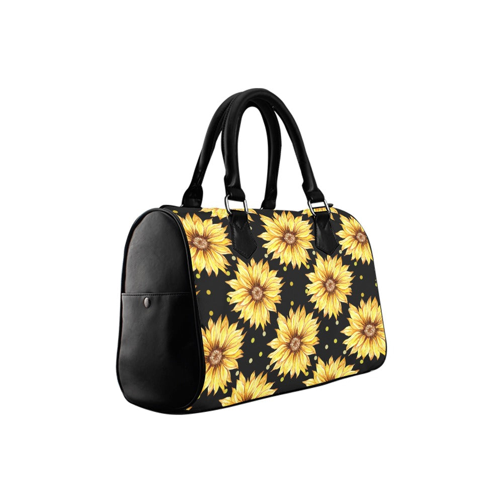 Sunflowers Boston Handbag