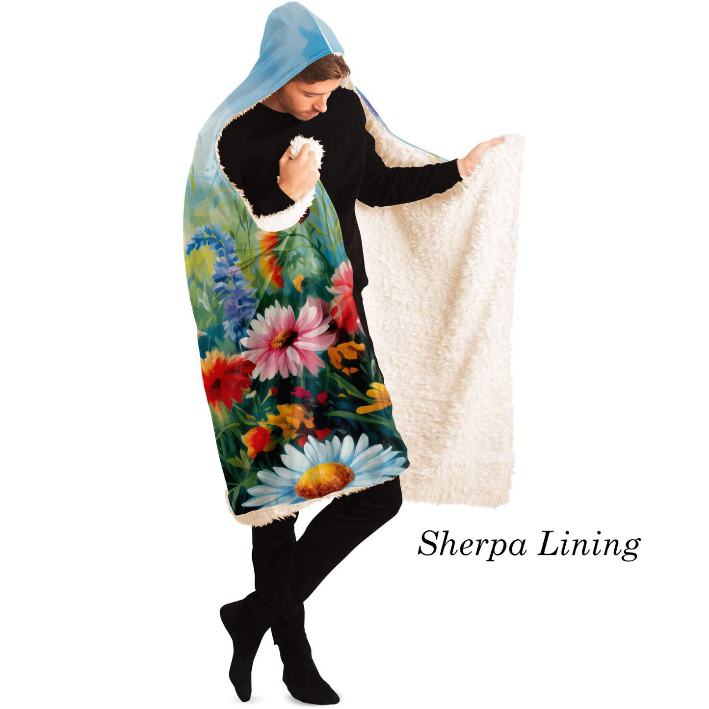 Springtime Hooded Blanket