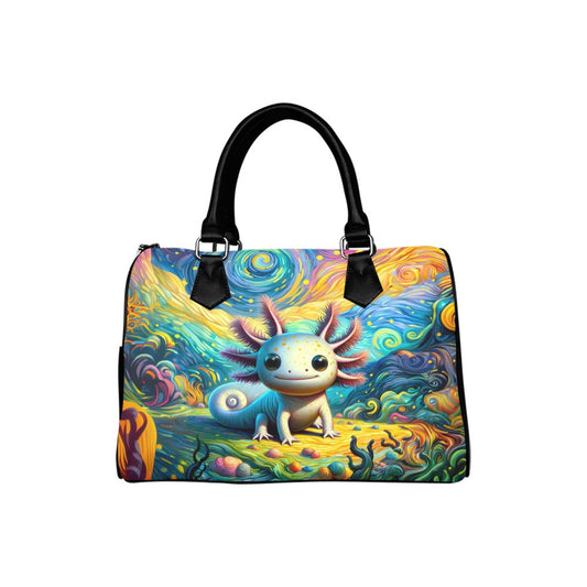 Adorable Axolotls Boston Handbag