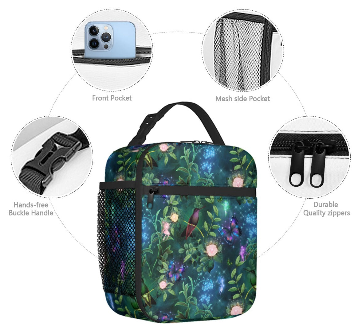 Enchanted Garden Insulated Lunch Bag