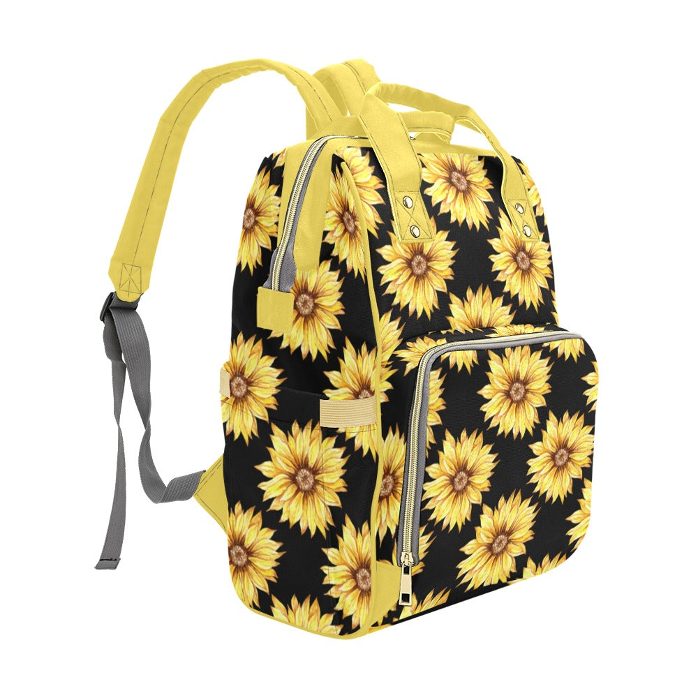 Sunflowers Multi-Function Backpack