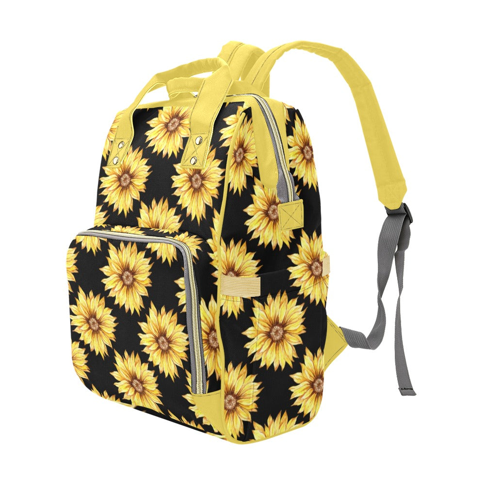 Sunflowers Multi-Function Backpack