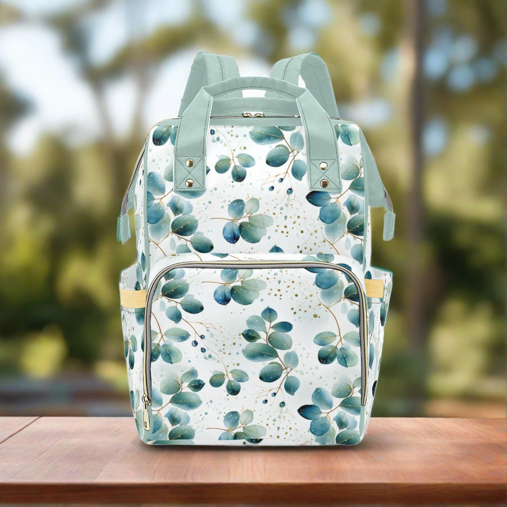 Eucalyptus Leaves Multi-Function Backpack