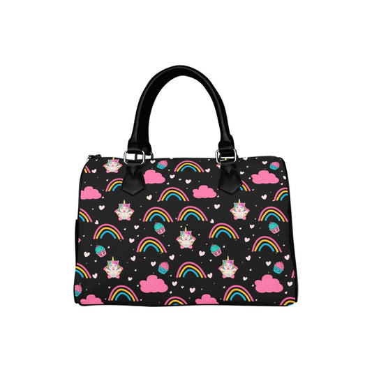 Cutesy Unicorns Boston Handbag